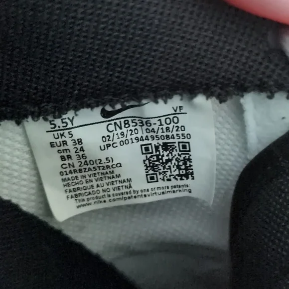 Nike Air Force 1 Low Worldwide sz 5.5Y CK6924-101 - Picture 8 of 8